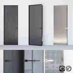 درب در چند با دستگیره Aladin Swing Mono door by Glas Italia