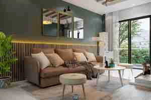 نشیمن مدرن و مینیمال با الهام از طبیعت برای اسکچاپ