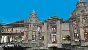 طراحی ویلا کلاسیک و پر جزییات برای اسکچاپ