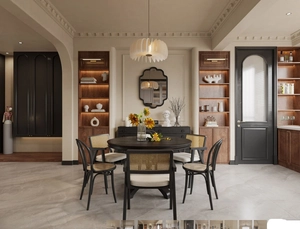 طراحی دکوراسیون با تم مشکی