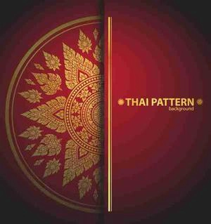 طرج گرافیکی تا ها Thai pattern