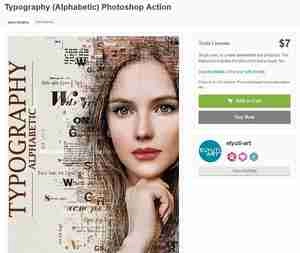 Typography (Alphabetic) Action تایپ گرافی