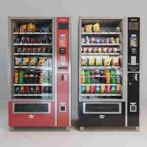 ویترین فروشگاه  vending snack machine