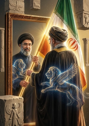 عکس خاص از رهبر ایران برای تحویل به سید مجتبی