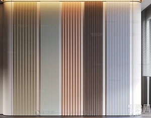 پنل راه راه برای طراحی دیوار