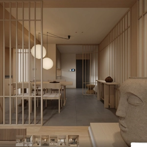 طراحی دکوراسیون مدرن و هوش مصنوعی + آبجکت