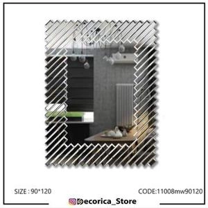 آینه دکوراتیو تراش خورده مستطیل