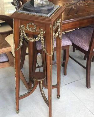 میز رویه سنگ تمام چوب