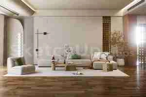 نشیمن داخلی مینیمال برای اسکچاپ