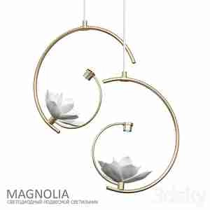 آبجکت آویز مدرن با طرح خاص گل نیلوفر 770-26 MAGNOLIA