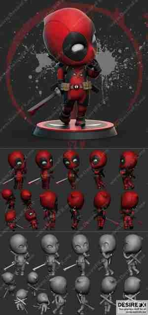 Deadpool Chibi  آبجکت