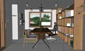 طراحی ویلا مدرن برای اسکچاپ