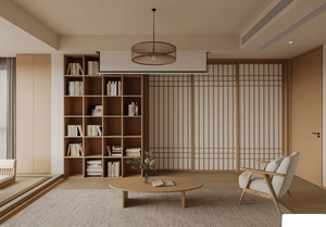 طراحی دکوراسیون با تم چوب و کرم در الهیه