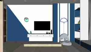 اتاق کودک با رنگ های شاد و طرح های خلاقانه برای اسکچاپ