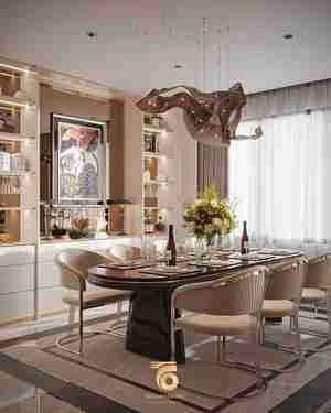 طراحی دکوراسیون لوکس طلایی و لاکچری خانوم بازیگر سوجان