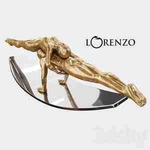 مجسمه مرد و زن رقص Sculpture Lorenzo Balance Of Love