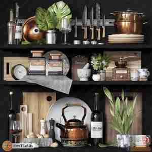 ست دکوری آشپزخانه 344 برای اسکچاپ
