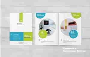 A5 Magazine / Brochure Mock-Ups موکاپ