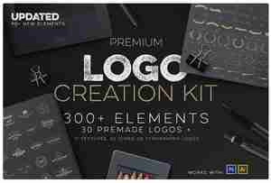 Logo Creation Kit + Bonus لوگو