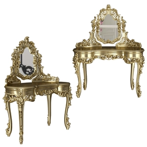 میز آرایش کلاسیک اسکچاپ