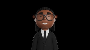 کاراکترمرد عربی 3d گرافیکی