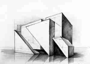 ترکیب احجام هندسی برای طراحی فرم و معماری