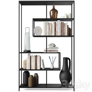 قفسه کتاب Seaford 2