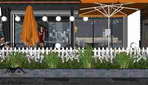 طراحی کافه TRUONG  تلفیق طراحی مدرن و دل‌نشین برای اسکچاپ