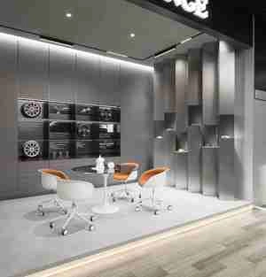 طراحی نمایشگاه ماشین