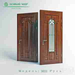 درب چوبی برای واحد Front door mdel2