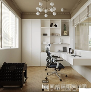 طراحی فضای کار در خانه و دکوراسیون داخلی
