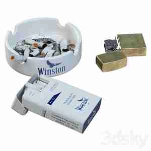 ست سیگار و زیر سیگاری و فندک برای اسکچاپ