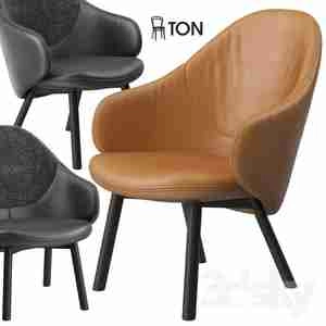 صندلی مدرن Alba lounge armchair by Ton