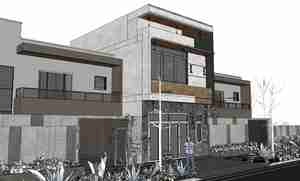 طراحی نما ویلا مدرن برای اسکچاپ