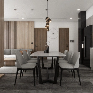 طراحی فضای داخلی آپارتمان مسکونی به سبک مدرن برای اسکچاپ