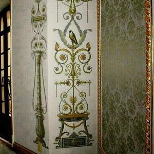 نقاشی دیواری وپتینه سقف ودیوار