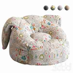 صندلی شنی خرگوشی Animal Bean Bag Chairs