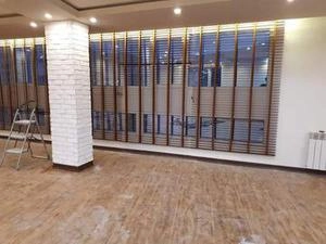 اجرای اجرنسوزروستیک وپرده کرکره ای چوبی