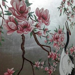 نقاشی شاخه درخت زیبا
