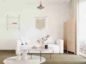 طراحی داخلی مینیمال برای اسکچاپ