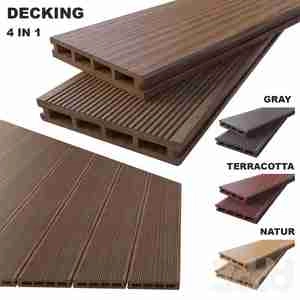 آبجکت چوب پلاست Decking Tardex Classic