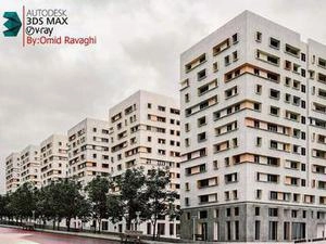 render رندر مجتمع مسکونی