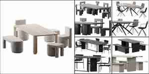 پک جذاب از میز نهارخوری