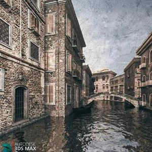 رندر از شهر ونیز