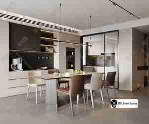 آشپزخانه مدرن برای مکس