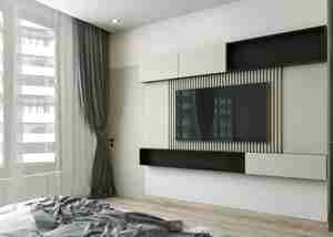 طراحی داخلی اتاق خواب مدرن برای اسکچاپ