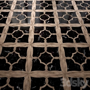 کاشی طرح چوب و سنگ کلاسیک Ivassa