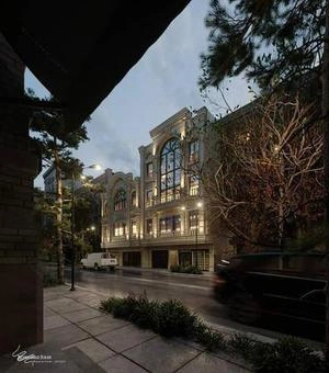 رندر نمای کلاسیک