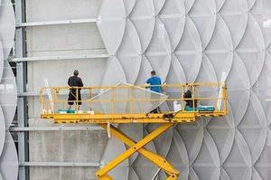 Parking Garage Facade P22aنمای پارکینگ