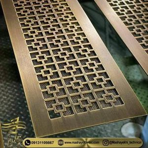 دریچه لاکچری طلایی